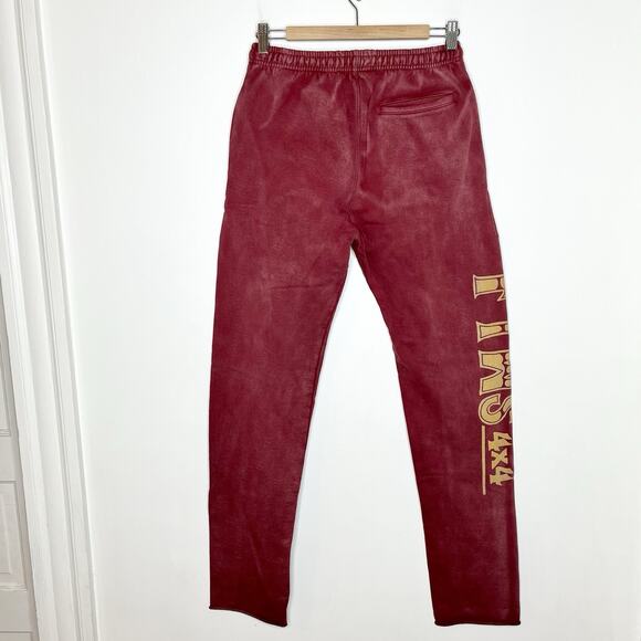 For Those Who Sin 4x4 Sweats Mens Small Sweatpants Heavyweight Graphic - Picture 7 of 10